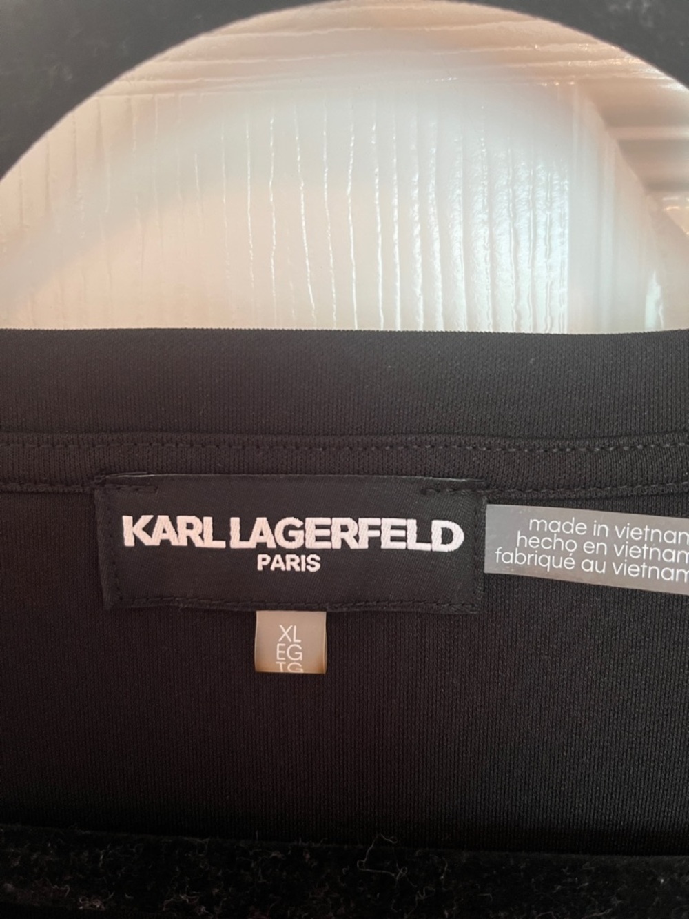 NWT Karl Lagerfeld Bedazzled Blouse - Picture 5 of 9